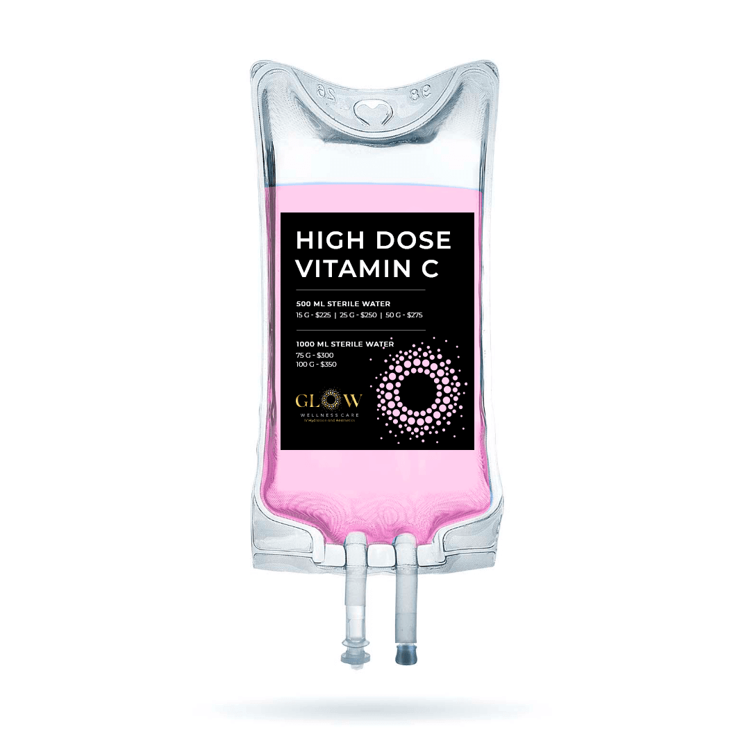 High Dose Vitamin C IV Drip Bag | Glow Wellness Care in East Northport, NY