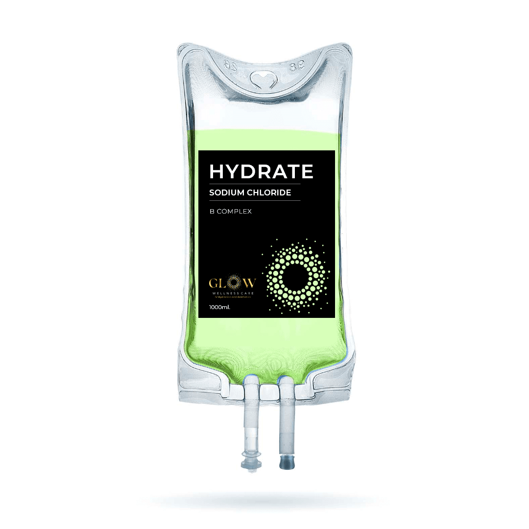 Hydrate IV Drip Bag | Glow Wellness Care in Long Island, NY