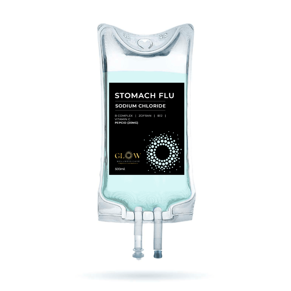 Stomach Flu | IV Drip | Glow Wellness Care in East Northport, NY