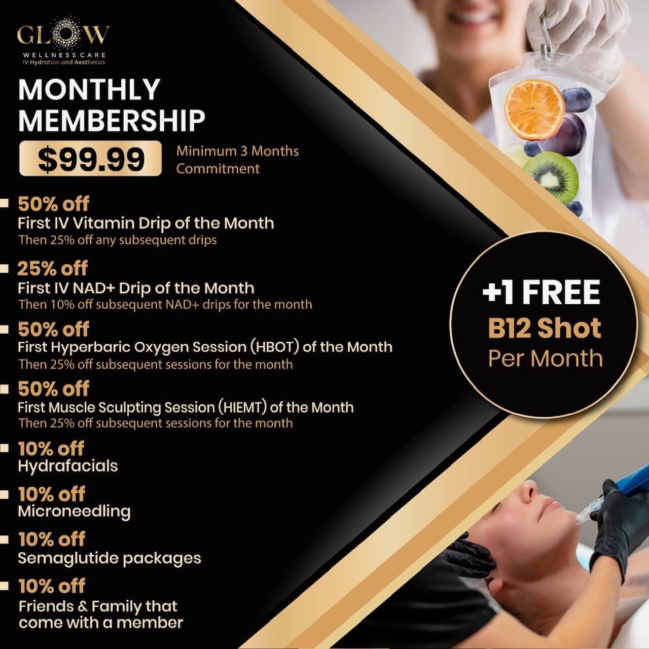 Monthly Membership by Glow Wellness Care in East Northport NY