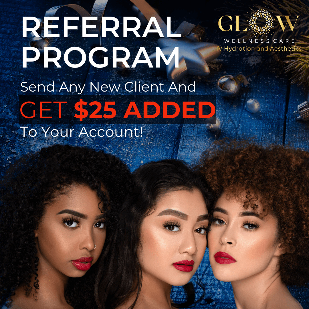 Referral Program by Glow Wellness Care in East Northport NY