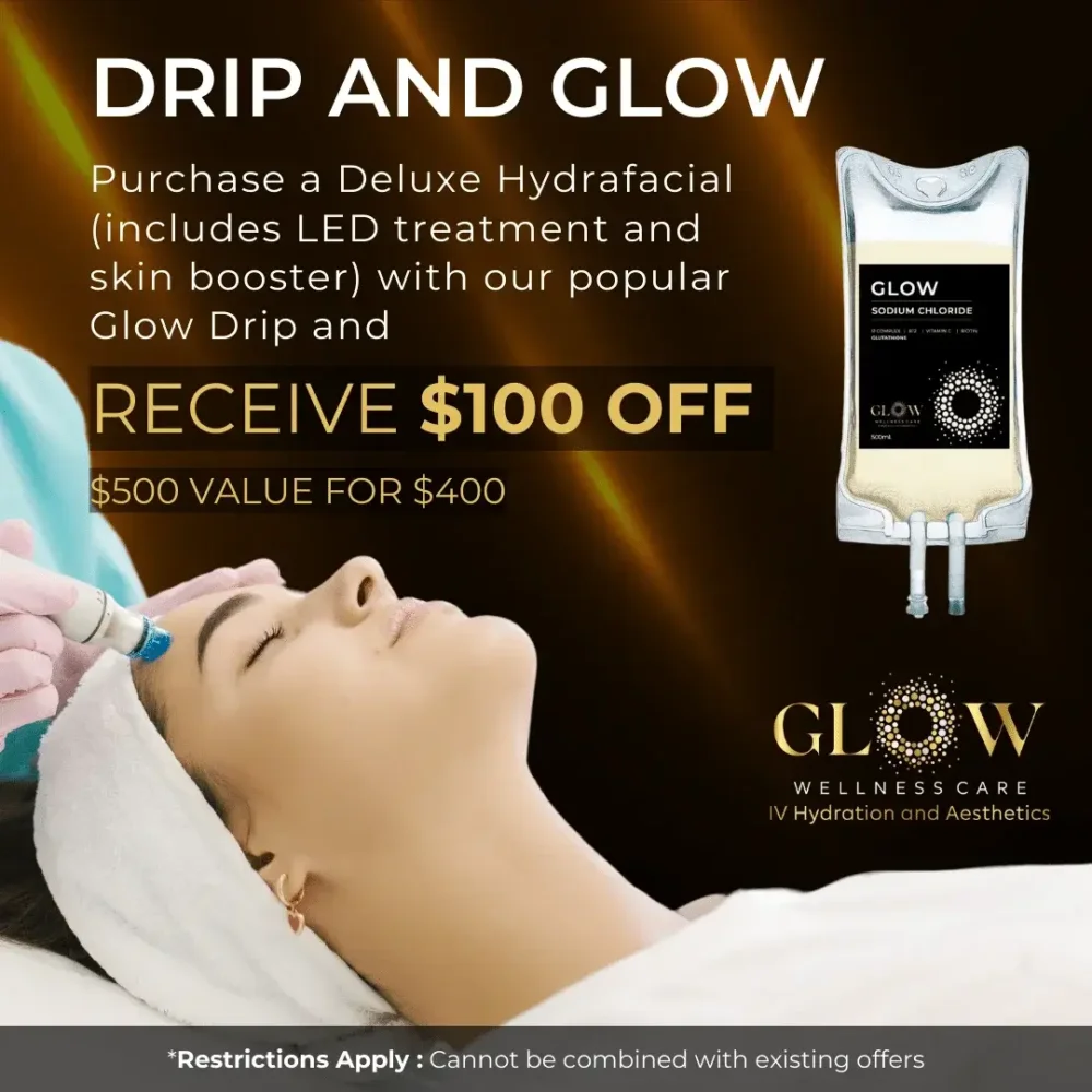 Drip And Glow Specials by Glow Wellness Care in East Northport NY