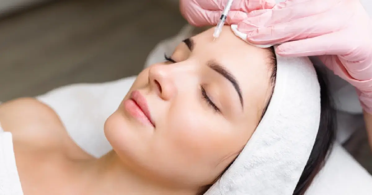 Women Receiving Botox Treatment in East Northport New York