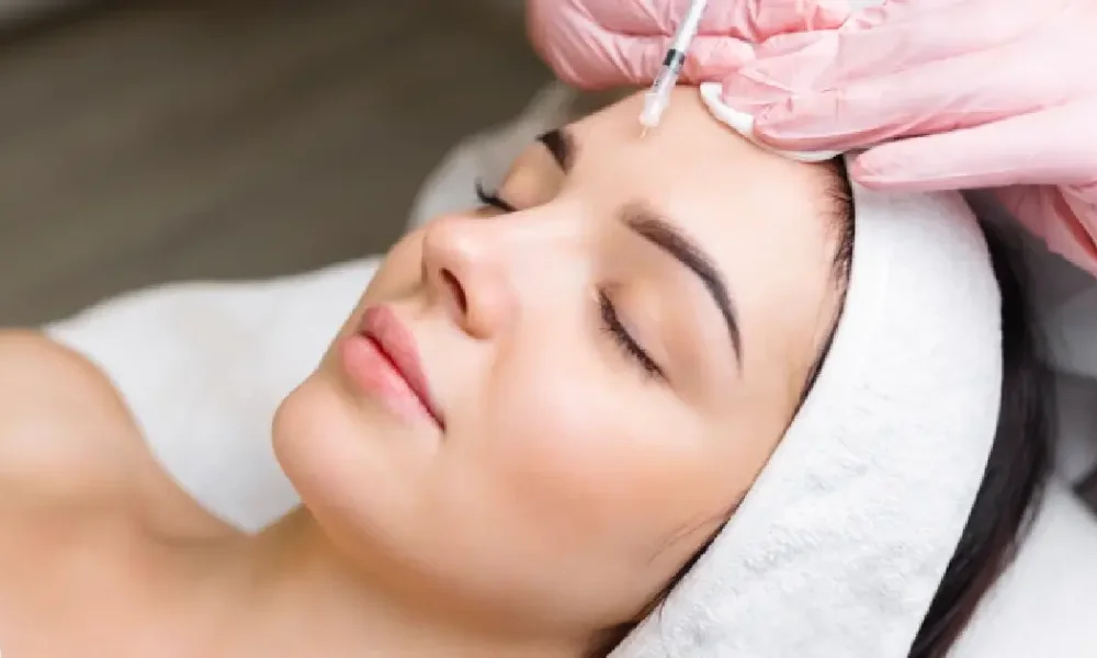 Women Receiving Botox Treatment in East Northport New York